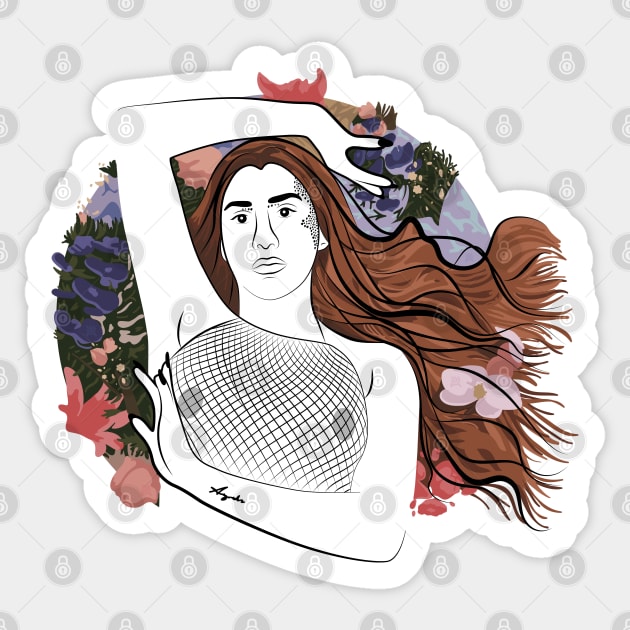 Lauren Jauregui Sticker by RafaDiaz